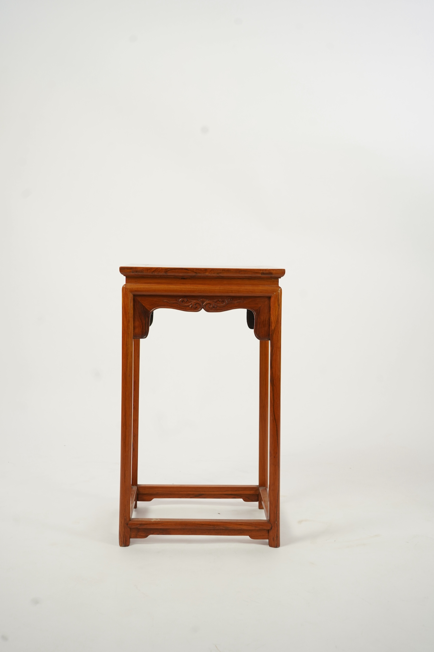 A Chinese huanghuali incense stand, 19th/20th century